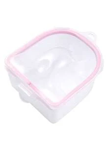 指甲浸泡碗，耐丙酮美甲碗，用于浸泡卸除亚克力指甲油的碗，家用及沙龙美甲护理工具 - 彩色 - 查看 8