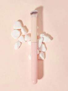 2pcs Concealer Brush, Suitable For Brightening Eye Makeup, Concealing Blemishes, Blending Foundation - Multicolor - View 1