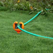 Garden Hose Holder, Outdoor Gardening Watering Pipe Positioning Organizer - Orange-red - View 7