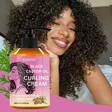 280毫升卷发定型霜 – 保湿抚平毛躁，轻盈免洗卷发霜，滋养卷发造型霜，适用于波浪卷发和卷发，不油腻卷发增强霜 - 280毫升 - 查看 8