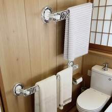 Transparent Acrylic Bathroom Towel Rack & Slipper Hanger, No Drilling Required, Convenient Drainage, Multiple Combinations, Suitable For Kitchen, Bathroom, Toilet Storage - View 11