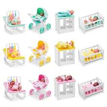 Juguetes sorpresa en caja ciega ZURU - Selección aleatoria | 5ta generación de sorpresas: Mis mini bebés, mini cochecitos, coches, fiesta de snacks - Regalos coleccionables para niños - Multicolor - Ver 2