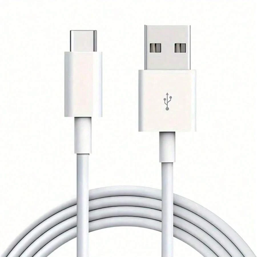 1条3.3英尺/1米 USB-C 10W充电线，USB转Type-C快充线，适用于Note 20 Ultra S10 S9 S8 A12 A20e A40 A51 A70 - 彩色 - 查看 1