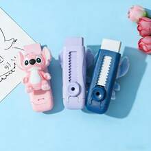 Tẩy kéo đẩy, thiết kế hình hoạt hình Stitch dễ thương, cá nhân hóa và linh hoạt, không dễ gãy, không làm hỏng giấy khi tẩy, món quà tinh tế, phần thưởng học tập, vật dụng cần thiết cho học tập, trường học và văn phòng, cần thiết cho mùa tựu trường, món quà cá nhân hóa tuyệt vời. - Nhiều màu - Xem 4