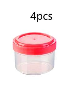 Mini Container With Squeeze Lid - Circular Sauce Jar Suitable For Seasonings, Honey, Sauces, Small Gifts - Multipurpose And Food Storage, Portion Control, Suitable For Coffee, Tea, Seasonings And Dry Goods, Kitchen Organization And Storage, Kitchen Accessories - Multicolor - View 14