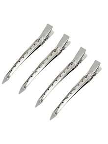 Bộ 10/20/30 kẹp tóc bằng thép không gỉ, kẹp tóc kiểu mỏ vịt, kẹp uốn nhỏ, kẹp chia tóc, kẹp uốn xoăn, kẹp chân tóc, kẹp mái, kẹp tạo kiểu cho chuyên viên trang điểm. - kẹp tóc bằng thép không gỉ - Xem 3