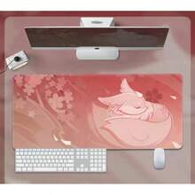 Genshin Pattern Game Mouse Pad Extra Large Mandrill Ganyu Walnut Two-Dimensional Computer Keyboard E-Sports Desk Mat - 23 - 查看 18