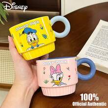 Disney 迪士尼官方米奇老鼠纪念马克杯 2026 新款陶瓷杯，家用咖啡杯，牛奶杯，情侣杯 - 彩色 - 查看 4