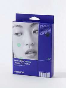 Mediheal Derma Clear Tea Tree Acne Patches 44pcs, Tea Tree Soothing Care, Gentle Acne Removal, Moisturizing & Non-Irritating, Suitable For Daily Use, Korean Beauty, Olive Young, Gift - Teatree - View 9