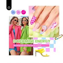 Beetles 55 Colors Spring Gel Nail Polish Set - Vibrant Holiday Kit With Base, Glossy & Matte Top Coat, UV LED Soak Off, Red Brown Pink Green Blue, Easter Gifts For Women - 60 Colors Style Manifesto - 查看 2
