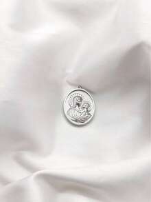 1pc Bohemian Style Multi-Element Necklace Pendant, Suitable For Different Occasions And Daily Wear - Silver - View 17