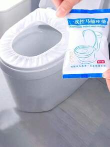 200片装可冲散厕纸，适用于飞机、旅行、公共卫生间、露营等场合，快速溶解，卫生便携，卫生用品，旅行必备 - 彩色 - 查看 1