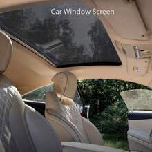 Car Sunshade Mosquito Net Magnetic Car Window Screen Sun Shade UV Protection Anti-Mosquito Mesh Curtain For Auto - A - View 5