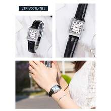 Casio 卡西欧优雅女士腕表，带日期显示功能，适合办公及日常佩戴 LLTP-V007L-7B1 - 均碼 - 查看 6