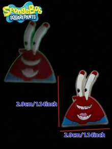 SpongeBob SquarePants Bộ trang trí tiệc sinh nhật chủ đề SquarePants gồm 6/12/24 món, họa tiết dễ thương, hình dáng độc đáo, hình chiếc giày phát sáng trong bóng tối, thích hợp cho túi đi biển, guốc, dép xăng đan. Được làm từ chất liệu PVC, có thể dùng làm vật trang trí giày, mặt dây chuyền giày, quà tặng sinh nhật, Giáng sinh, Ngày lễ tình nhân, Halloween. Có thể dùng làm mặt dây chuyền cho guốc gỗ rỗng, guốc gỗ rỗng, phụ kiện guốc gỗ rỗng. Các kiểu trang trí giày bằng cao su mềm ngẫu nhiên, thích hợp làm quà tặng sinh nhật, quà tặng ngày lễ, quà nhét túi quà và quà nhét tất Giáng sinh. - Nhiều màu - Xem 5