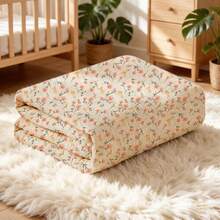 Multi-Color Muslin Baby Swaddle Blanket, Stroller Wind Cover, Newborn Swaddle Wrap, Baby Blanket, Receiving Blanket, Baby Wrap, Bath Towel - Multicolor - View 18