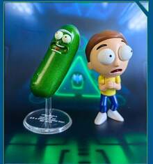 Simba RICK AND MORTY Figura coleccionable de aleación de 2.5 pulgadas de Jada Rick y Morty - Decoración de escritorio de aleación detallada de Meeseeks - Regalo divertido para adolescentes - Multicolor - Ver 8