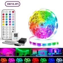 HBOWMDJIA 5M-60M LED Lights For Bedroom, RGB Color Changing Led Strip Lights With Remote And Smart APP Control, Music Sync Rope Lights  With Power Plug, For Kitchen, TV, Room Decor, Easter Party Event Decor - 美規A型插(110-127V) - 查看 13