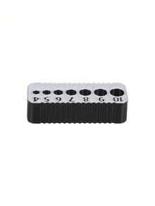 1Pc A Metric Drilling Guide Suitable For 4mm To 10mm Drill Bits, Drill Guide For Straight Holes Multifunctional Precision Accessory DIY Drill Jig Block Joints Tool - Drilling Guide - View 5