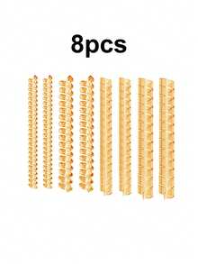 Bộ 4/8/12 dụng cụ điều chỉnh kích cỡ nhẫn, dụng cụ chỉnh kích cỡ nhẫn lò xo cho nhẫn bị rộng, dụng cụ siết chặt không lộ viền, phù hợp với hầu hết mọi loại nhẫn, giúp thu nhỏ kích thước nhẫn mà không cần chỉnh lại kích thước đối với nhẫn có bản dày. - Bộ điều chỉnh nhẫn - Xem 14