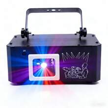 Đèn chiếu sáng tiệc tùng, đèn cầu disco DJ, đèn hiệu ứng sân khấu hoạt hình 3D, đèn chiếu chùm điều khiển DMX chuyên nghiệp, thích hợp cho tiệc tùng, đám cưới, câu lạc bộ, biểu diễn tại nhà, trình diễn ánh sáng, khiêu vũ, karaoke, Halloween, Giáng sinh, lễ hội. - Phích cắm loại F của EU (220-240V) - Xem 14