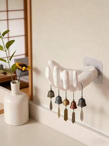 Creative Hand-Shaped Wall Hook, Waterproof & Moisture-Proof, Bathroom & Entryway Storage Organizer - Multicolor - View 11