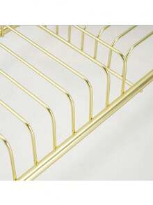 1个可调节金属浴缸托盘 - 可伸缩金属浴室收纳架 - A - 查看 8