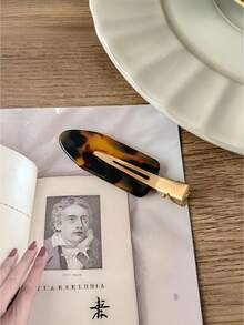 Clips para el cabello de acetato sin costuras, tipo ensueño, clips de maquillaje, clips para el flequillo, clips para el cabello ombré, accesorios para el cabello - Multicolor - Ver 5