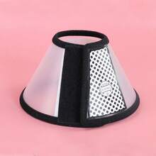 Pet Elizabeth Collar | Anti-Scratch & Anti-Bite Protective Cone For Dogs & Cats, Post-Surgery Recovery Healing Guard - White - View 5