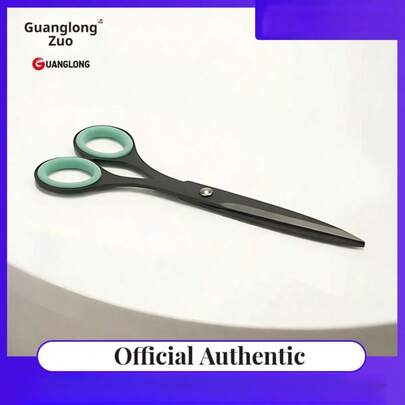 1 chiếc kéo cán cầm tiện dụng, làm bằng thép nguyên khối, lưỡi dao phủ lớp chống gỉ, cắt chính xác giấy, vải và chất liệu dệt, sắc bén và bền bỉ, thích hợp cho văn phòng, làm thủ công và sử dụng trong trường hợp khẩn cấp.