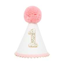 1pc 1st Birthday Party Hat, First Birthday Party Headpiece, 1 Year Old Birthday Hat, Blue Green Pink Brown Birthday Cap, For 1 Year Old Birthday Photo Decoration, Birthday Gift, Photo Prop, 1st Birthday Party Decor - Multiple Styles - View 14