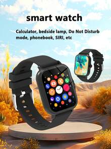 Nuevo reloj inteligente de alta definición y pantalla táctil completa, con función de llamada inalámbrica (marcación, respuesta), gran variedad de esferas de reloj, monitoreo deportivo, notificación de mensajes, recordatorio de múltiples aplicaciones, compatible con teléfonos Android e iOS, el regalo perfecto para hombres y mujeres - Multicolor - Ver 9