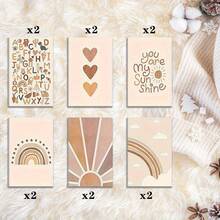 DANPERJI Bộ 12 cuốn sổ tay mini bỏ túi phong cách Boho, kích thước 3.2x5 inch, đầy cảm hứng, thích hợp làm quà tặng cho giáo viên, quà văn phòng và đồ dùng du lịch. - A - Xem 3
