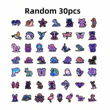 Animal Pattern Vinyl Stickers, Beautiful And Practical, Suitable For Planner, Notebook, Bumper, Skateboard, Water Bottle, Helmet, Mug, Car, Etc. - Multicolor - View 5