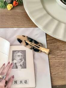 Clips para el cabello de acetato sin costuras, tipo ensueño, clips de maquillaje, clips para el flequillo, clips para el cabello ombré, accesorios para el cabello - Multicolor - Ver 6