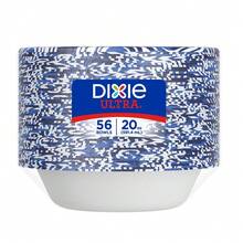 Dixie Ultra, Large Paper Bowls, 20 Oz, 56 Count, Microwave , Compostable, Disposable Bowls Great For Breakfast, Lunch, And Dinner Meals - View 10