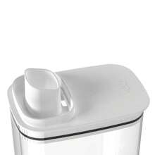 Acrylic Laundry Dispenser Organizer With Measuring Cup - Fabric Softener, Powder And Liquid Detergent, Stain Remover - Bleach - View 7