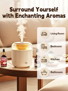 EMBRACEX. 30ml Hotel Fragrance White Tea Essential Oil With Dropper, Gift, Luxury Hotel Fragrance Oil, Suitable For Car Diffuser, Home Or Outdoor Use, Can Be Used With Humidifier, Aroma Diffuser, Reed Diffuser - Hotel White Tea - View 9