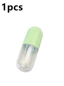 4/2/1pc Mini Travel Liquid Foundation Bottle - Travel Essential | With Brush Essence Refillable Bottle | Leak-Proof Portable Cosmetic Container | Suitable For Liquid Foundation | Transparent Glass Design - Multicolor - View 13