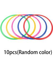 5/10pcs Multi-Functional Training Hoop Set, Suitable For Various Sizes Of Agility Hoops For Basketball And Football, Ideal For Party Games And Outdoor Lawn Entertainment - Multicolor - View 13