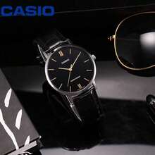 Casio 卡西欧经典男士腕表，罗马数字时标，适合办公通勤 MMTP-VT01L-1B - 均碼 - 查看 6