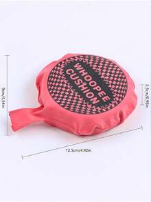 1 buah desain bulat, tahan lama dan dapat menghasilkan suara, bahan karet, mainan lelucon bantalan kentut, gaya hadiah lucu, pola papan catur multi-warna, pola papan catur klasik, detail efek suara kentut yang lucu, alat peraga hiburan pesta lelucon, cocok untuk Hari April Mop dan pesta ulang tahun. - Acak multiwarna - View 10