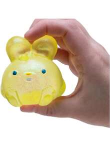 Cute Simulation Rabbit Squishy Toy, Stress Relief Fidget Toy, Essential Anxiety Relief Toy - Blue - View 6