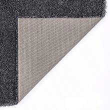 Elegant Comfort Luxury Softest Shaggy Collection Modern Indoor Area Fluffy Living Room Carpets for Bedroom Home Décor Nursery Rug 5 x 7' Silver Grey - Gris Plateado - Ver 4