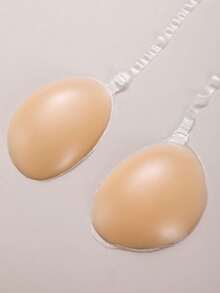 New Lift-Up Silicone Invisible Bra With Shoulder Straps, Cleavage Style - Multicolor - View 16