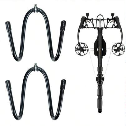 1 قطعة رف تخزين قابل للتعديل متعدد الوظائف، مناسب لتعليق الزلاجات والجيتارات والألواح الطويلة والزلاجات والقبعات والأقواس والسهام وأدوات الدراجات، سهل التركيب والاستخدام