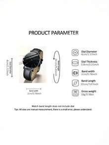 3/1pc New Fashion Men's Business Quartz Watch With Luxury Wallet & Pen Set, Suitable For Parties, Trips, Office Wear, Also Great Gift For Mother's Day, Back To School, Holidays - Multicolor - View 9