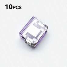 2/4/5/6/10/12/15/20/25/30/35/50个装裤腿缩短隐形固定夹，防拖裤脚，免缝隐藏式扣环腿部闭合装置，防拖地裤脚扣 - 彩色 - 查看 12