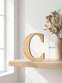 Corte preciso, bordes definidos, superficie lisa, grosor uniforme. Esta figura es ideal para decoraciones en fiestas, señalizaciones, presentaciones escolares, proyectos creativos, escaparates o personalización de espacios interiores. - C - Ver 2