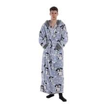 Neue Herbst-Winter-Faulbettdecke, TV-Decke, Outdoor-Kälteschutz-Kapuzen-Loungewear, Langarm, Verdickter Paar-Kapuzen-Bademantel, Loungewear - Rote Weihnacht - Übersicht 9